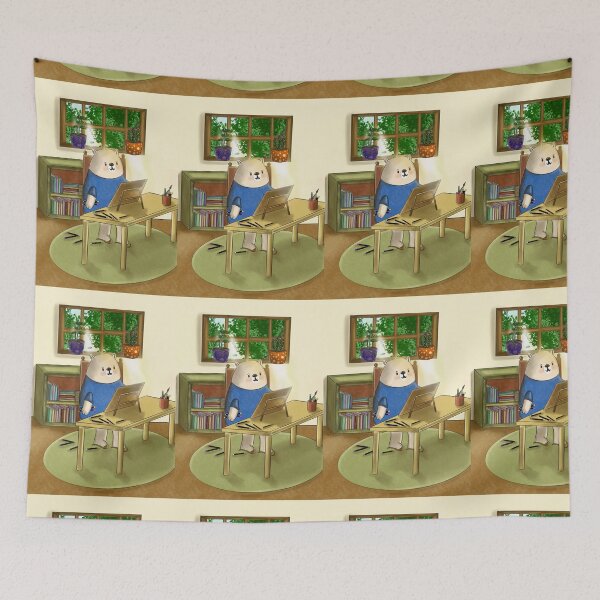Item preview, Drawing teddy bear designed and sold by Anna Kowalska-Karzkowiak.