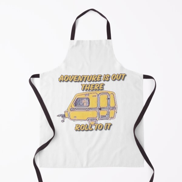 Item preview, Adventure is out there Roll to it Yellow and Grey Caravan designed and sold by BeccaAelishe.