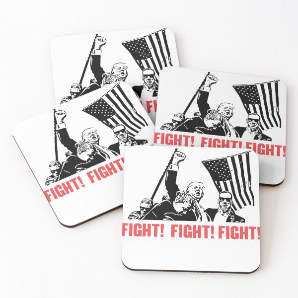 Item preview, I STAND WITH TRUMP FIGHT! FIGHT! FIGHT! designed and sold by ThreadBeat.