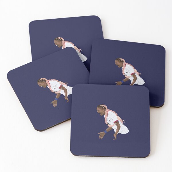 Item preview, Trinity Rodman Olympics Goal Celebration Pink Hair Braids Minimalist  designed and sold by Hevding.