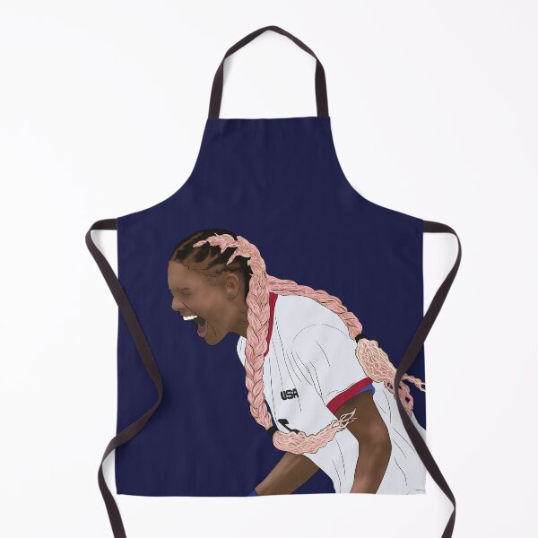 Item preview, Trinity Rodman Olympics Goal Celebration Pink Hair Braids Minimalist  designed and sold by Hevding.