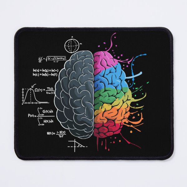 Item preview, Balanced Brain - Half Science Half Art designed and sold by Iba.