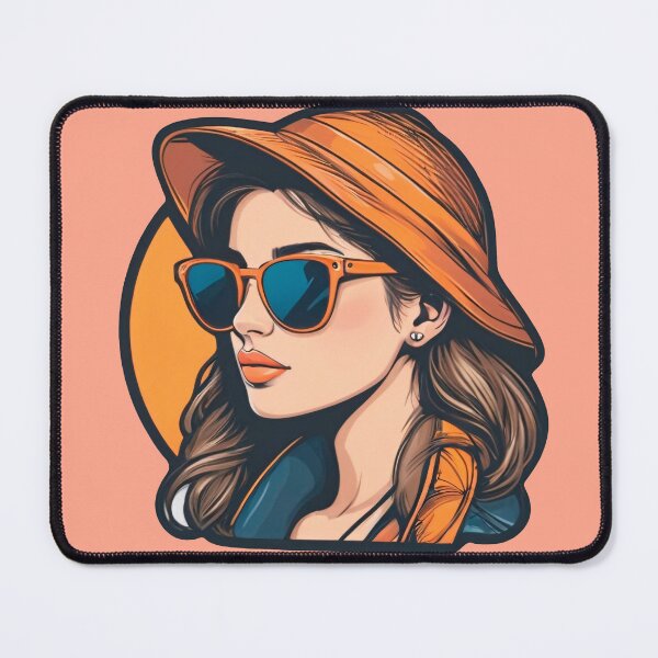 Item preview, Casual Summer Lady Illustration designed and sold by MadnessEnvelope.