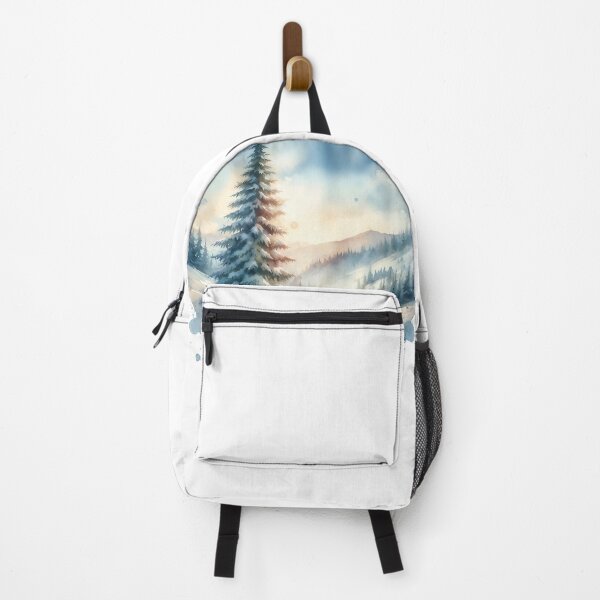Item preview, Snow-Covered Fir: Nature's Winter Wonderland" designed and sold by Kriebelt.