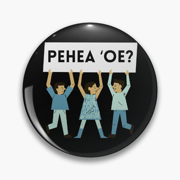 Item preview, Blue Pehea ʻOe? | How are you doing? | Ōlelo Hawaii | Hawaiian Language designed and sold by maplunk.