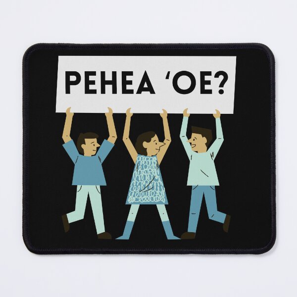 Item preview, Blue Pehea ʻOe? | How are you doing? | Ōlelo Hawaii | Hawaiian Language designed and sold by maplunk.
