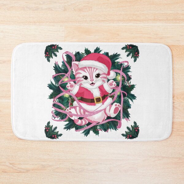 Item preview, Pink Christmas Kitty | Matching Family Outfits | Dogs & Cats designed and sold by PinkGoddessLove.