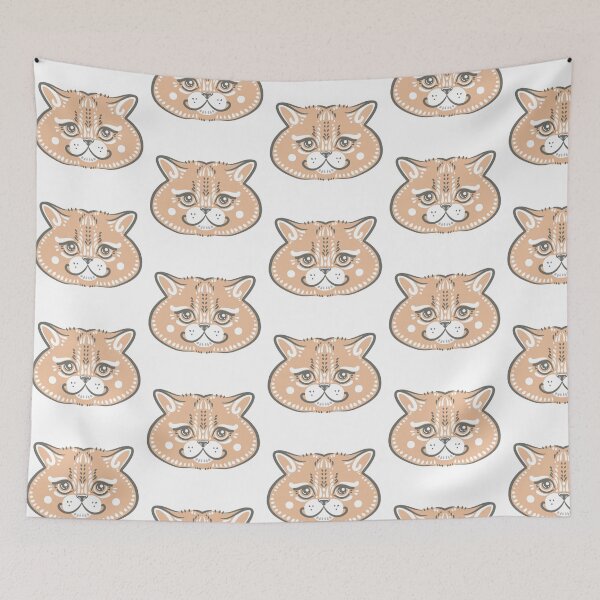 Item preview, Cat orange face designed and sold by lex-sky.