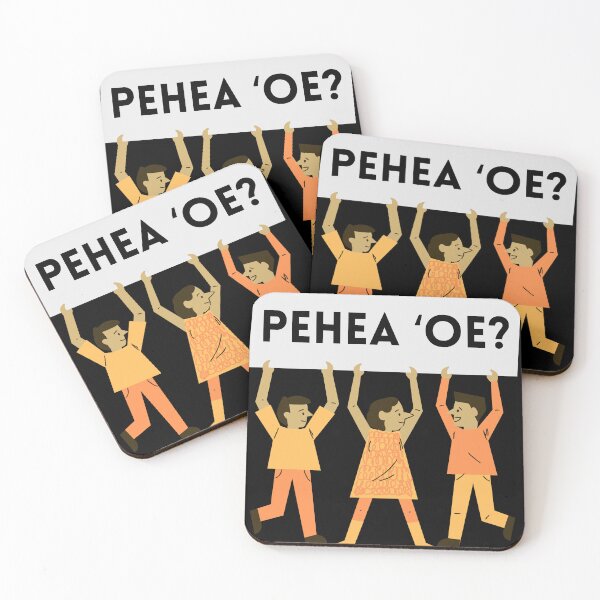 Item preview, Orange Pehea ʻOe? | How are you doing? | Ōlelo Hawaii | Hawaiian Language designed and sold by maplunk.
