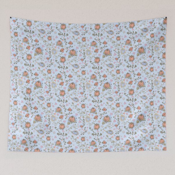Item preview, Great Blue Pumpkins designed and sold by Leah Fox.