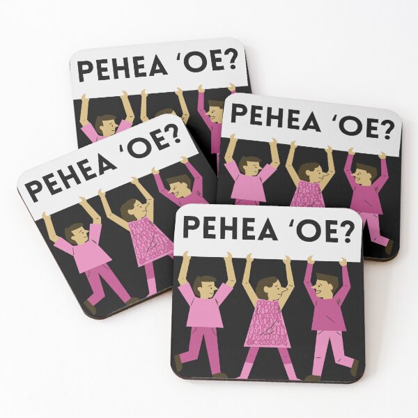 Item preview, Pink Pehea ʻOe? | How are you doing? | Ōlelo Hawaii | Hawaiian Language designed and sold by maplunk.
