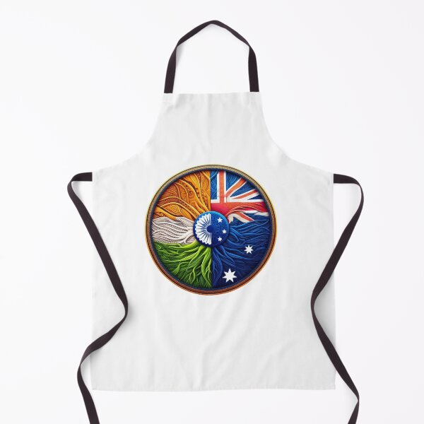 Item preview, India Australia TShirt Celebrate Your Dual Heritage with India-Australia Themed T-Shirts designed and sold by 519xdesign.