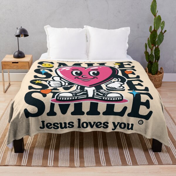 Item preview, Smile, Jesus loves you (phlilip 4:4) designed and sold by Yuzik.