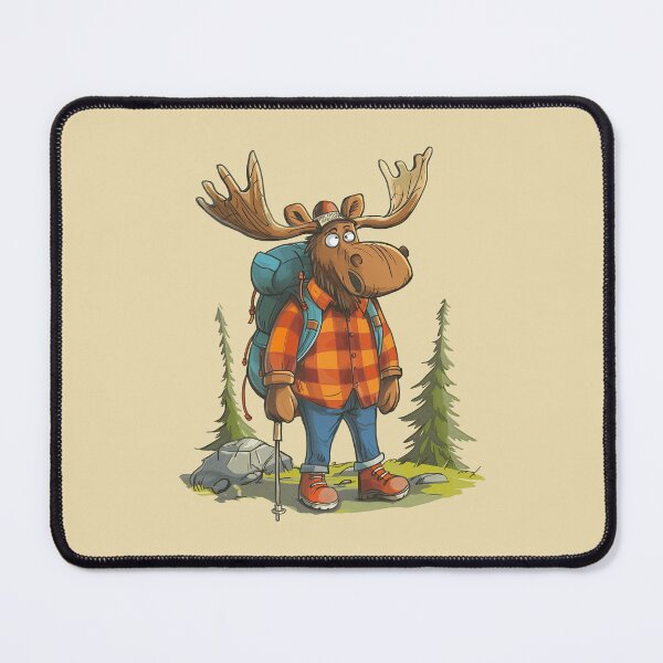 Item preview, Wandering Moose Hiking Outdoor Adventure designed and sold by Wild-Co.