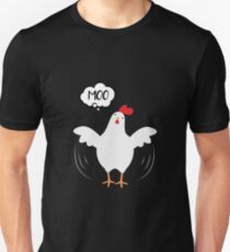 Cute Chicken Moo Unisex T-Shirt
