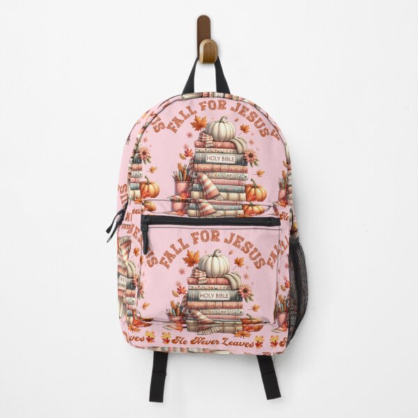 Item preview, BACK TO SCHOOL, FALL FOR JESUS HE NEVER LEAVES AUTUMN VIBES designed and sold by FlutteringWings.