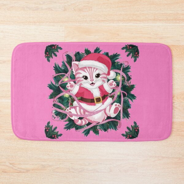 Item preview, Pink Christmas Kitty | Matching Family Outfits | Dogs & Cats designed and sold by PinkGoddessLove.