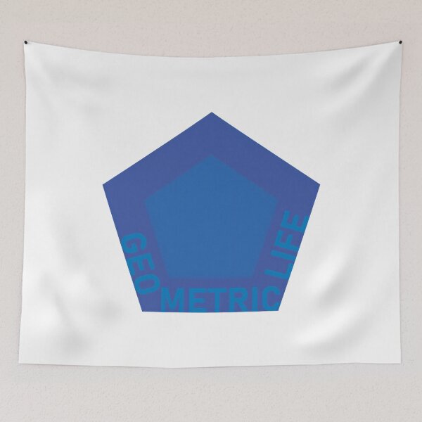 Item preview, Geometric Life, ed. Blue Pent. designed and sold by Tecno-Art-Land.