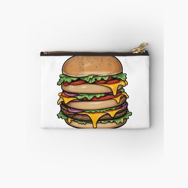Item preview, Burger with melted cheese designed and sold by OlvadDesigns.
