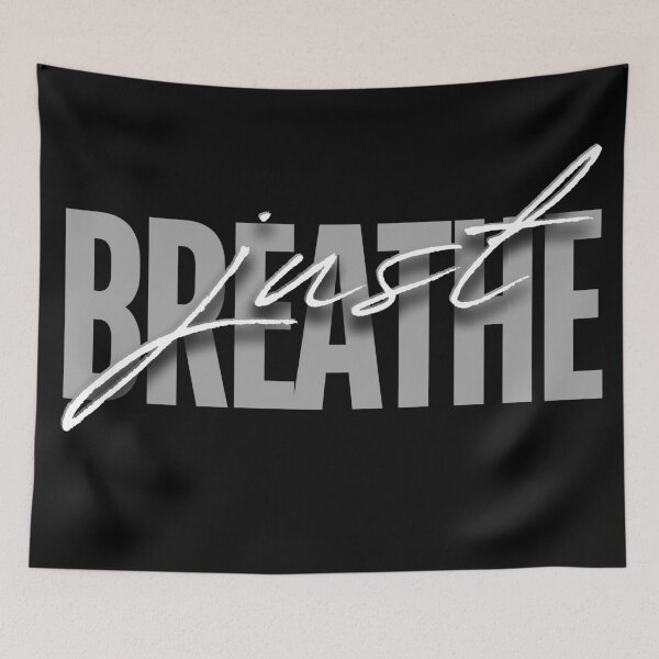 Item preview, Just Breathe designed and sold by Compusmurf Design.