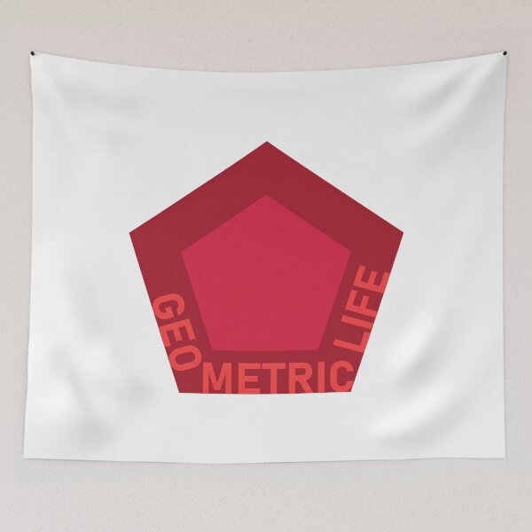 Item preview, Geometric Life, ed. Red Pent. designed and sold by Tecno-Art-Land.