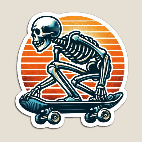 Artikelvorschau, Skeleton Skateboard entworfen und verkauft von SuperDork.