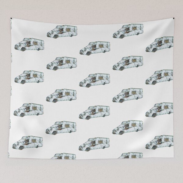 Item preview, Brown and White Motorhome Camper designed and sold by BeccaAelishe.