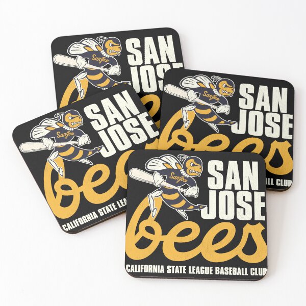 Item preview, San Jose Bees Baseball designed and sold by darklordpug.