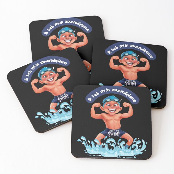 Item preview, I Got My Swimming Certificate! (in dutch) designed and sold by Zwembad Vergelijker.
