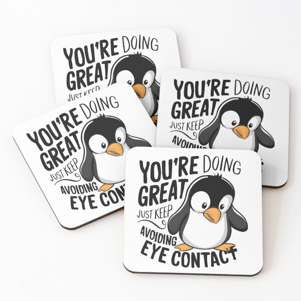 Item preview, Penguin eye contact designed and sold by ViperSaint.