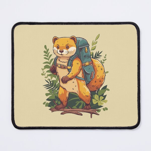 Item preview, Wandering Humboldt Marten Hiking Outdoor Adventure designed and sold by Wild-Co.