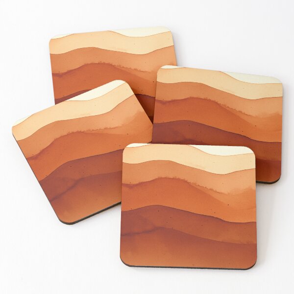 Item preview, Burnt Orange Abstract Ombre designed and sold by trajeado14.