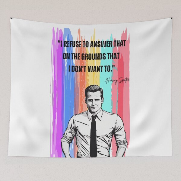Item preview, Harvey Specter Suits Tv show quote. designed and sold by Enea Kelo.