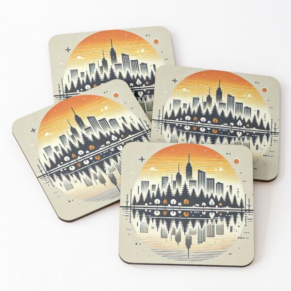 Item preview, Nature City Water reflection designed and sold by Origami-BA.