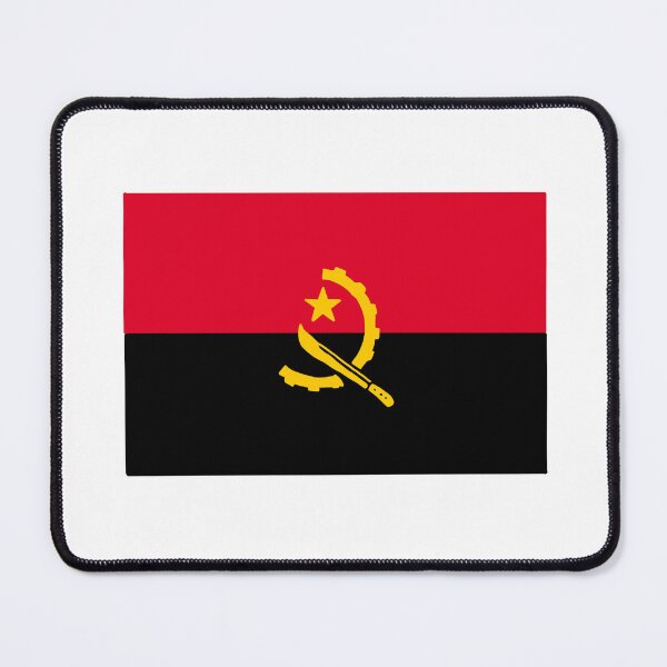 Item preview, Angola Flag designed and sold by elladitraglia.