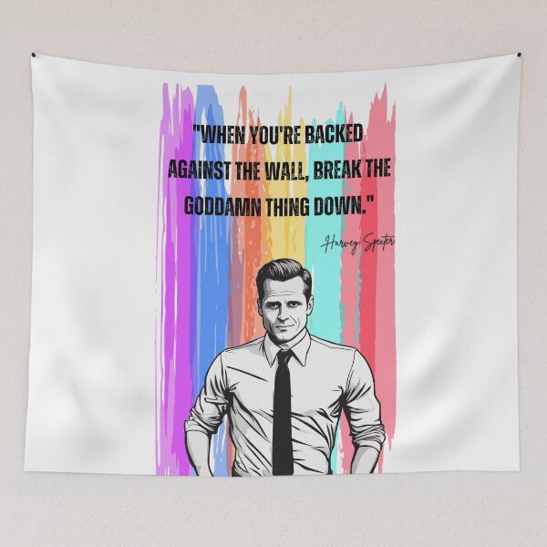 Item preview, Harvey Specter Suits Tv show quote. designed and sold by Enea Kelo.