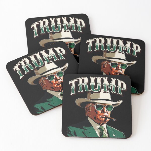 Item preview, Donald Trump Western Cowboy 2024 designed and sold by claywalkr.