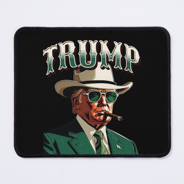 Item preview, Donald Trump Western Cowboy 2024 designed and sold by claywalkr.