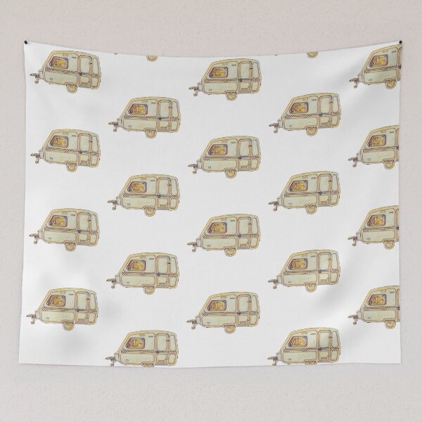 Item preview, Gold and Grey Caravan designed and sold by BeccaAelishe.