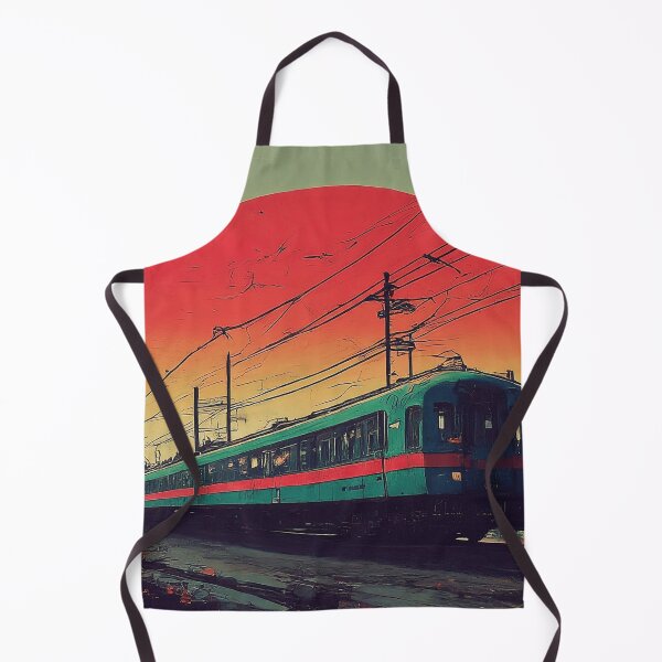 Item preview, Retro Rail Sunset Edition Artwork designed and sold by PrecisionByAJSM.