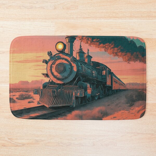 Item preview, Vintage Rail Sunset Edition Artwork designed and sold by PrecisionByAJSM.