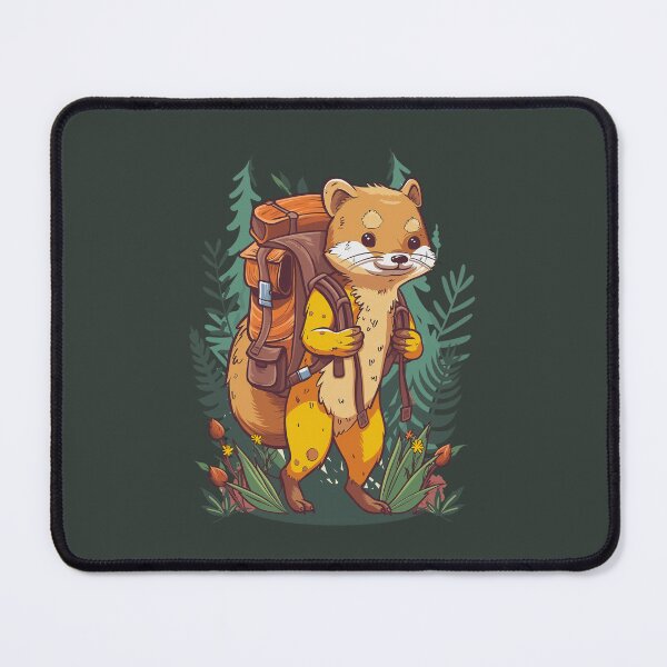Item preview, Wandering Marten Hiking Outdoor Adventure designed and sold by Wild-Co.