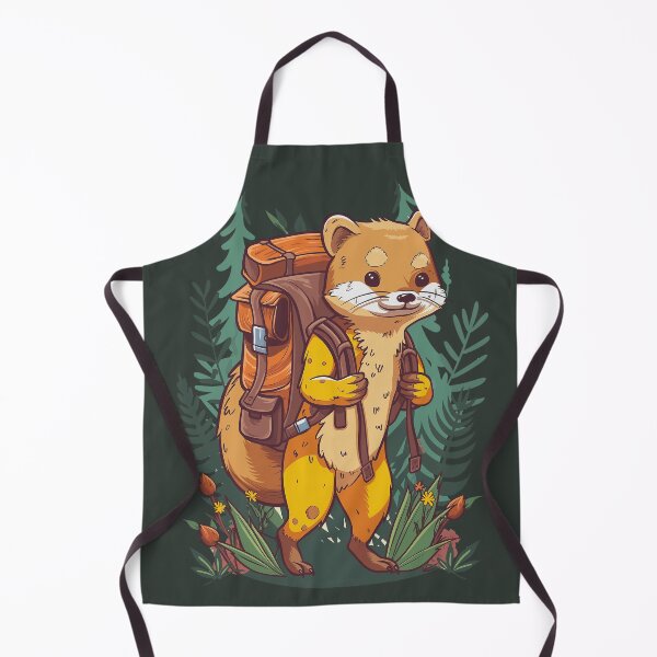 Item preview, Wandering Marten Hiking Outdoor Adventure designed and sold by Wild-Co.