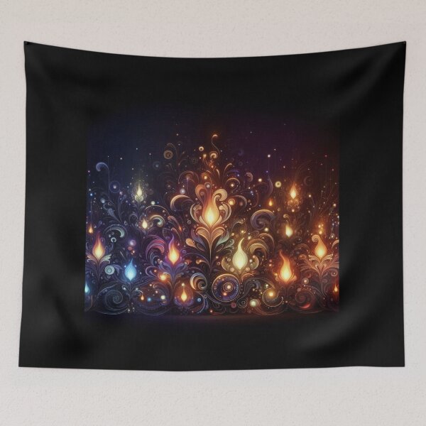 Item preview, Happy Flames 1 designed and sold by Sybille-Yates.