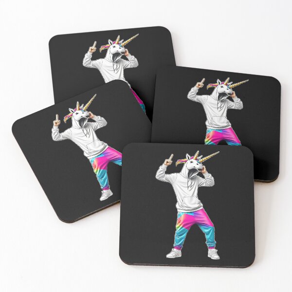 Item preview, Dabbing Unicorn Shirt Hip Hop Dab Pose  designed and sold by Caticats.