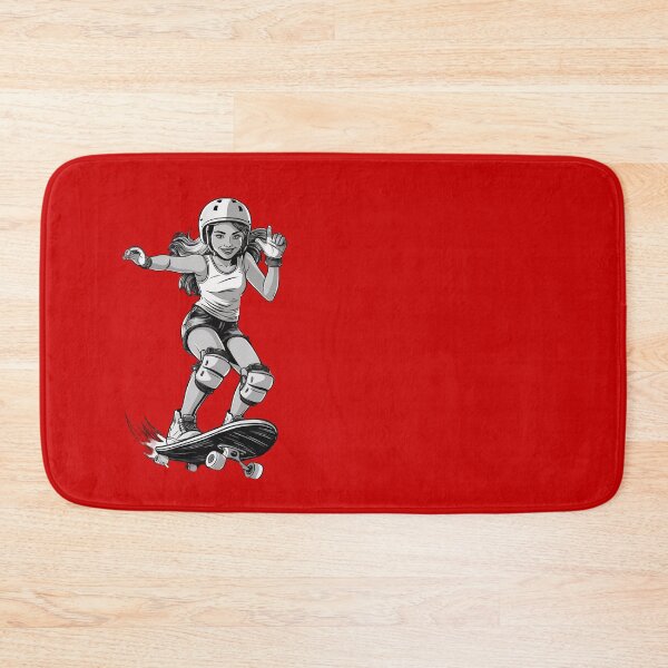 Item preview, Girl on a skateboard designed and sold by MagelliShop.