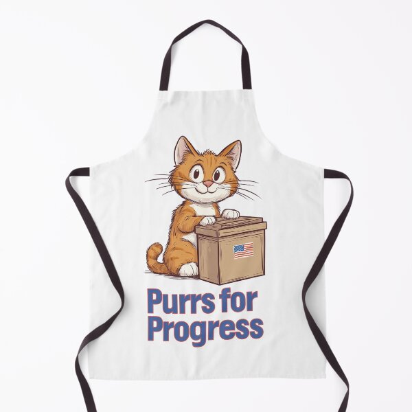 Item preview, Purrs for Progress designed and sold by Boddicca.