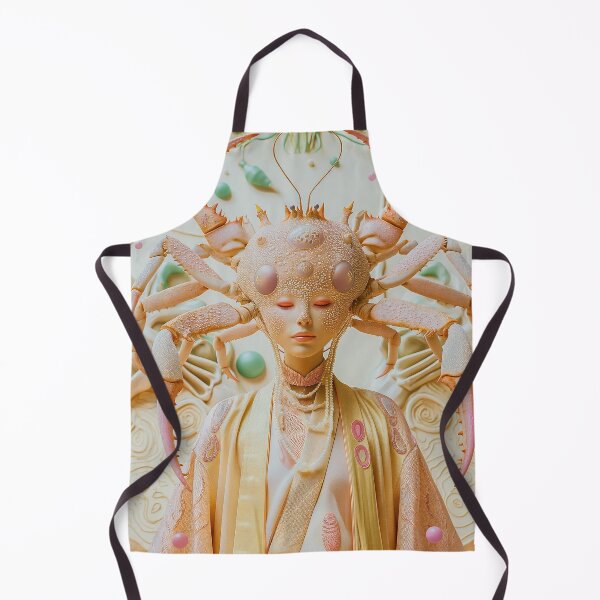 Item preview, "Surreal Crab-Faced Woman" designed and sold by MacroArtHub.