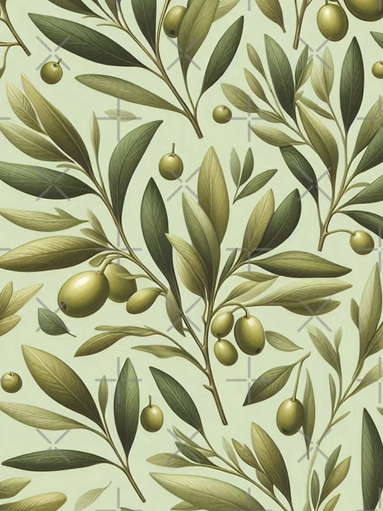 Thumbnail 4 of 4, iPhone Case, Olive Trees Pattern designed and sold by Rui Fernandes.