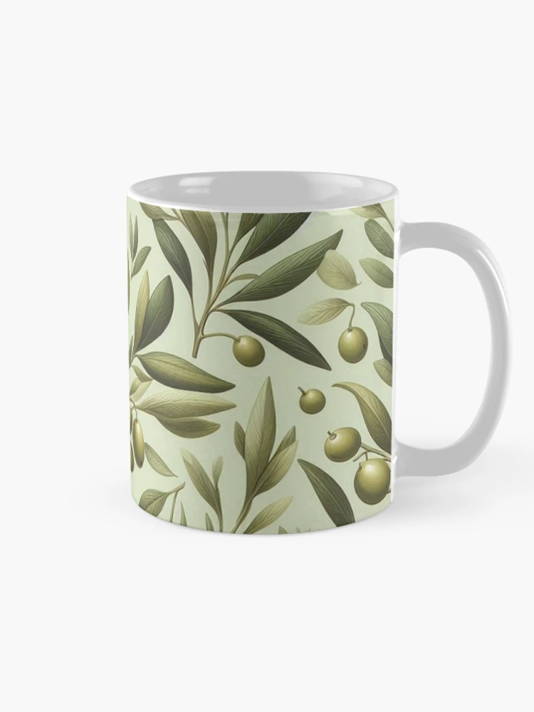 Thumbnail 3 of 6, Coffee Mug, Olive Trees Pattern designed and sold by Rui Fernandes.